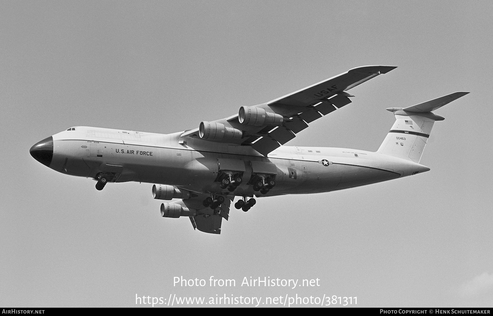 Aircraft Photo of 70-0463 / 00463 | Lockheed C-5A Galaxy (L-500) | USA - Air Force | AirHistory.net #381311