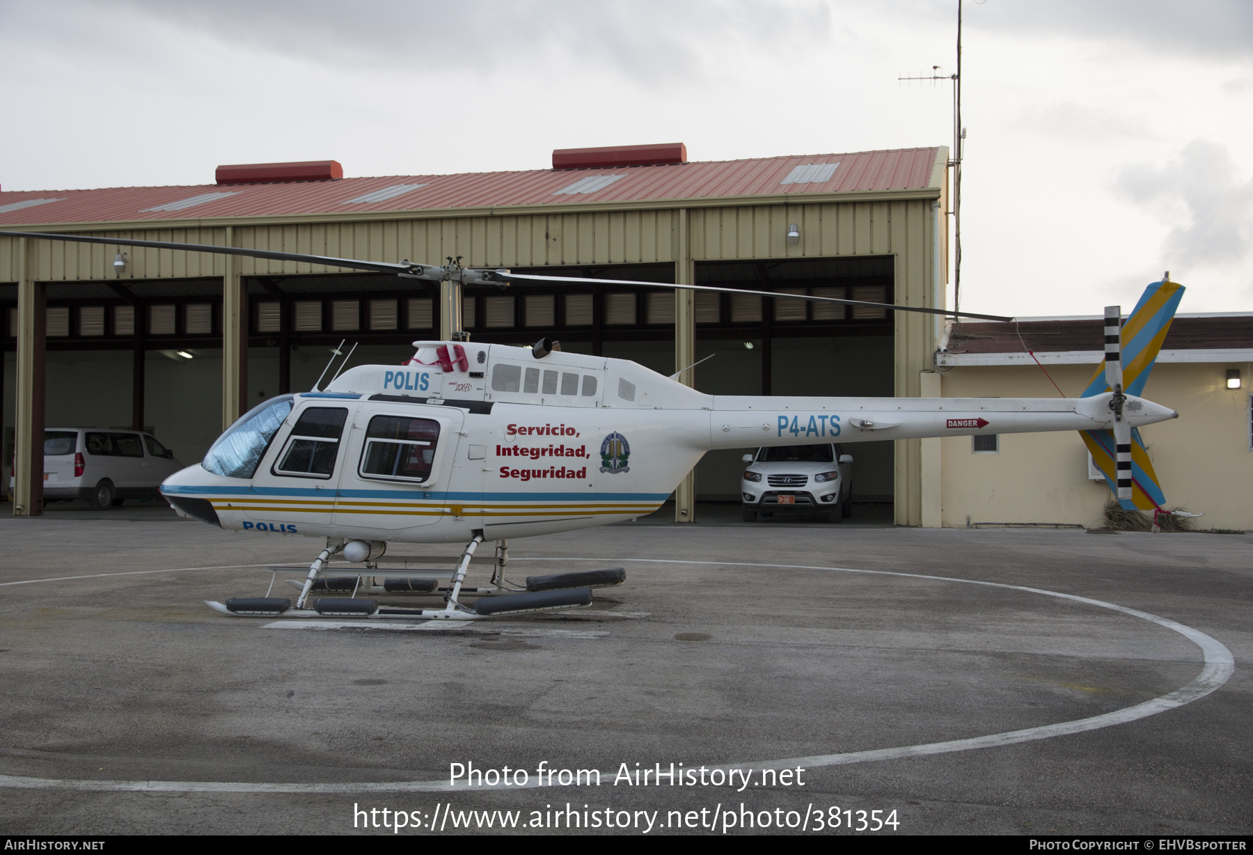 Aircraft Photo of P4-ATS | Bell 206B-3 JetRanger III | Korps Politie Aruba | AirHistory.net #381354