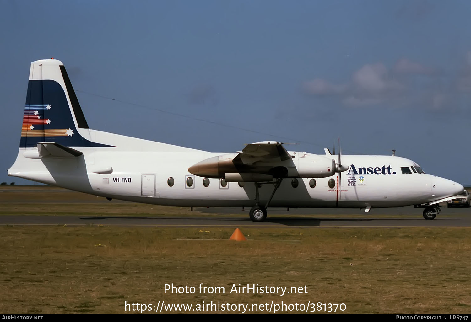 Aircraft Photo of VH-FNQ | Fokker F27-600 Friendship | Ansett | AirHistory.net #381370