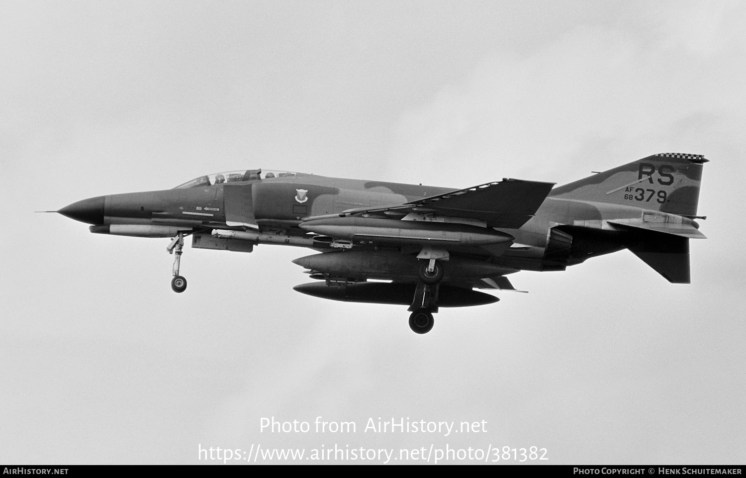 Aircraft Photo of 68-0379 / AF68-379 | McDonnell Douglas F-4E Phantom II | USA - Air Force | AirHistory.net #381382