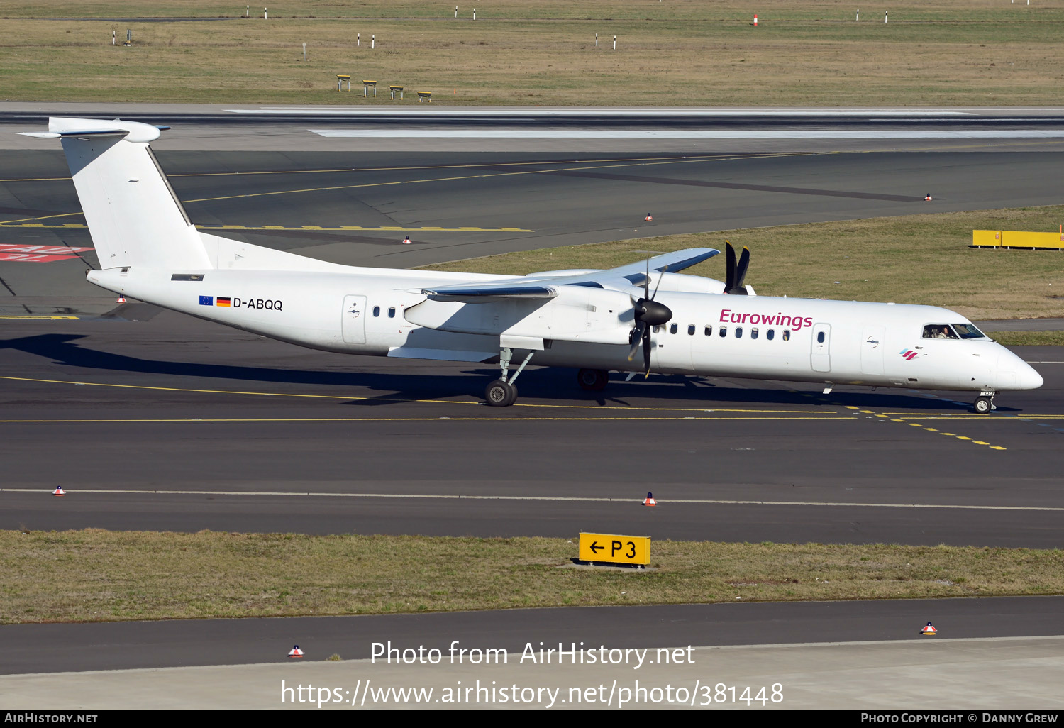 Aircraft Photo of D-ABQQ | Bombardier DHC-8-402 Dash 8 | Eurowings | AirHistory.net #381448