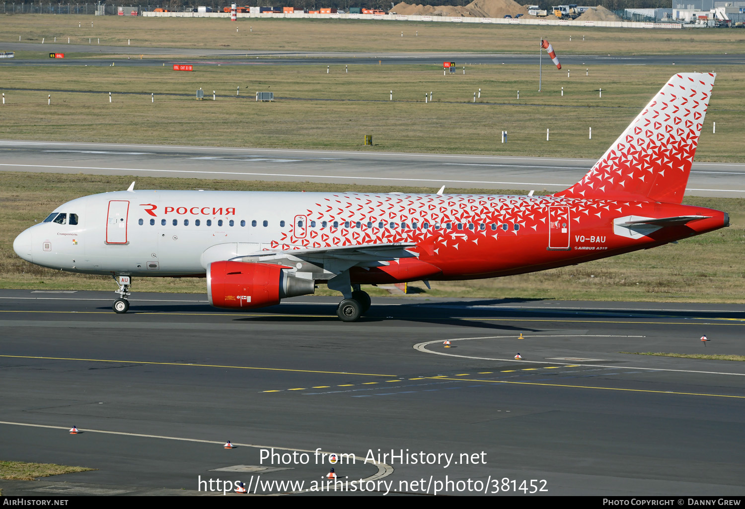 Aircraft Photo of VQ-BAU | Airbus A319-111 | Rossiya - Russian Airlines | AirHistory.net #381452