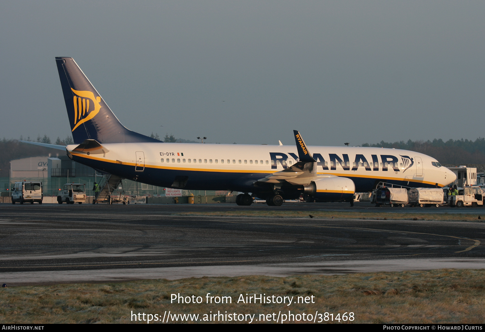 Aircraft Photo of EI-DYR | Boeing 737-8AS | Ryanair | AirHistory.net #381468