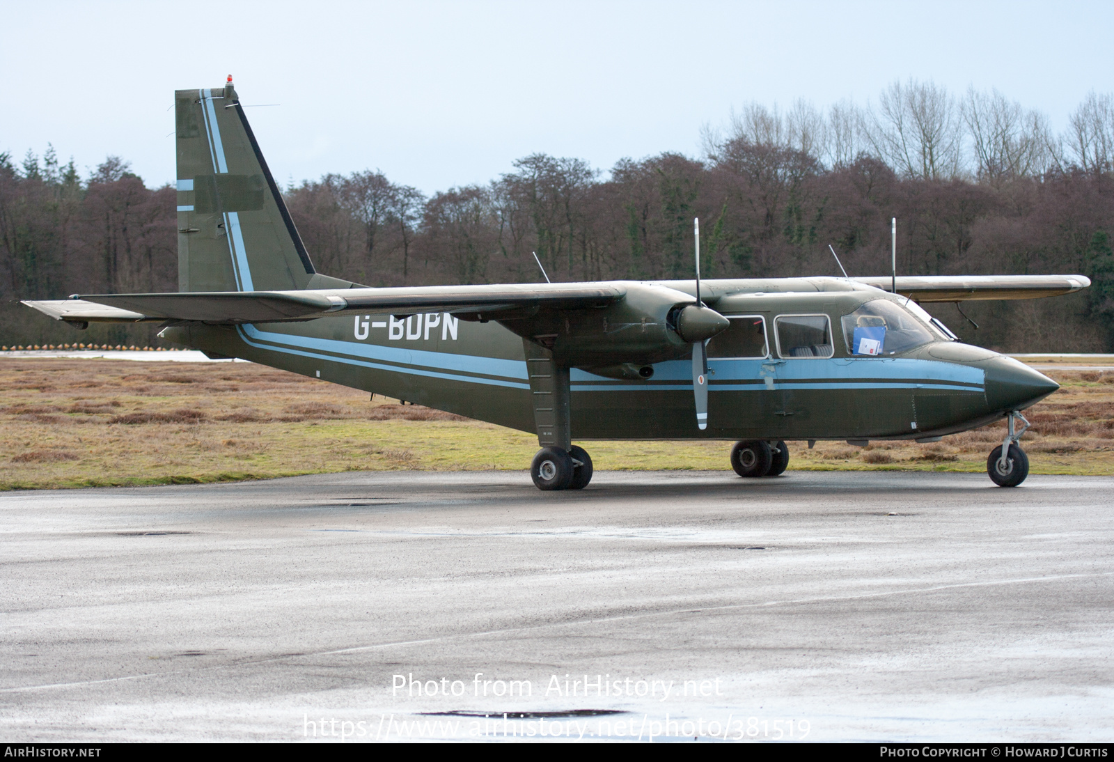 Aircraft Photo of G-BDPN | Britten-Norman BN-2A-21 Islander | AirHistory.net #381519