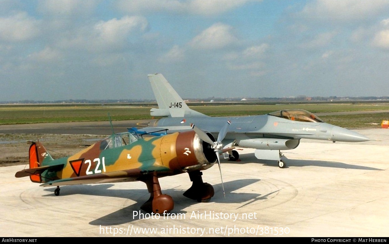 Aircraft Photo of 221 | Fokker D.XXI (replica) | Netherlands - Air Force | AirHistory.net #381530