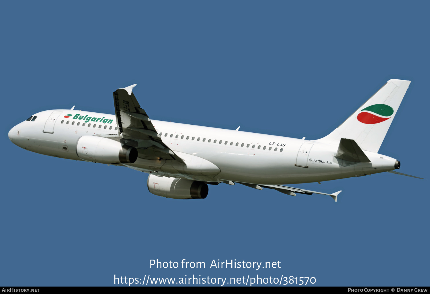 Aircraft Photo of LZ-LAB | Airbus A320-231 | Bulgarian Air Charter | AirHistory.net #381570