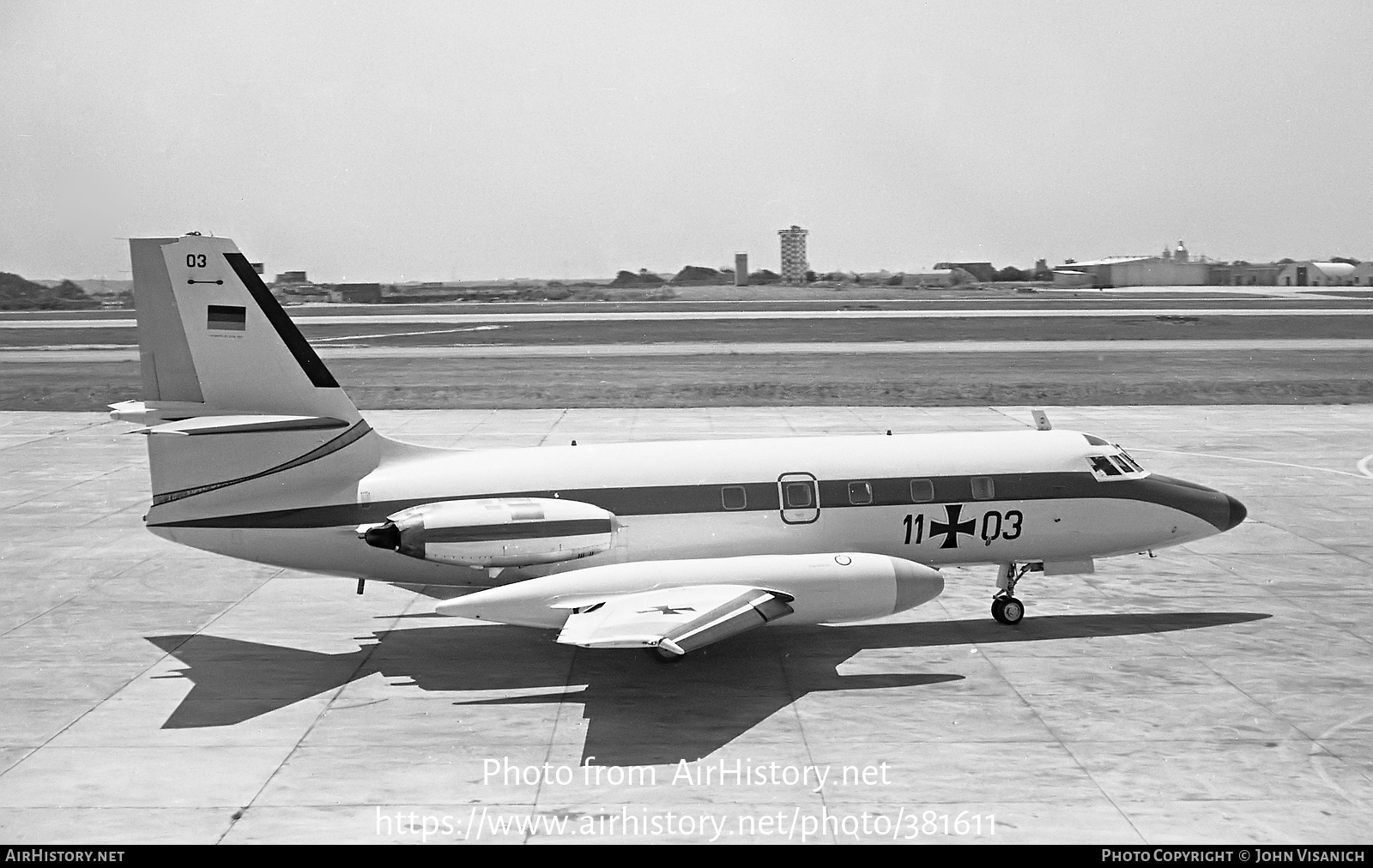 Aircraft Photo of 1103 | Lockheed L-1329 JetStar 6 | Germany - Air Force | AirHistory.net #381611