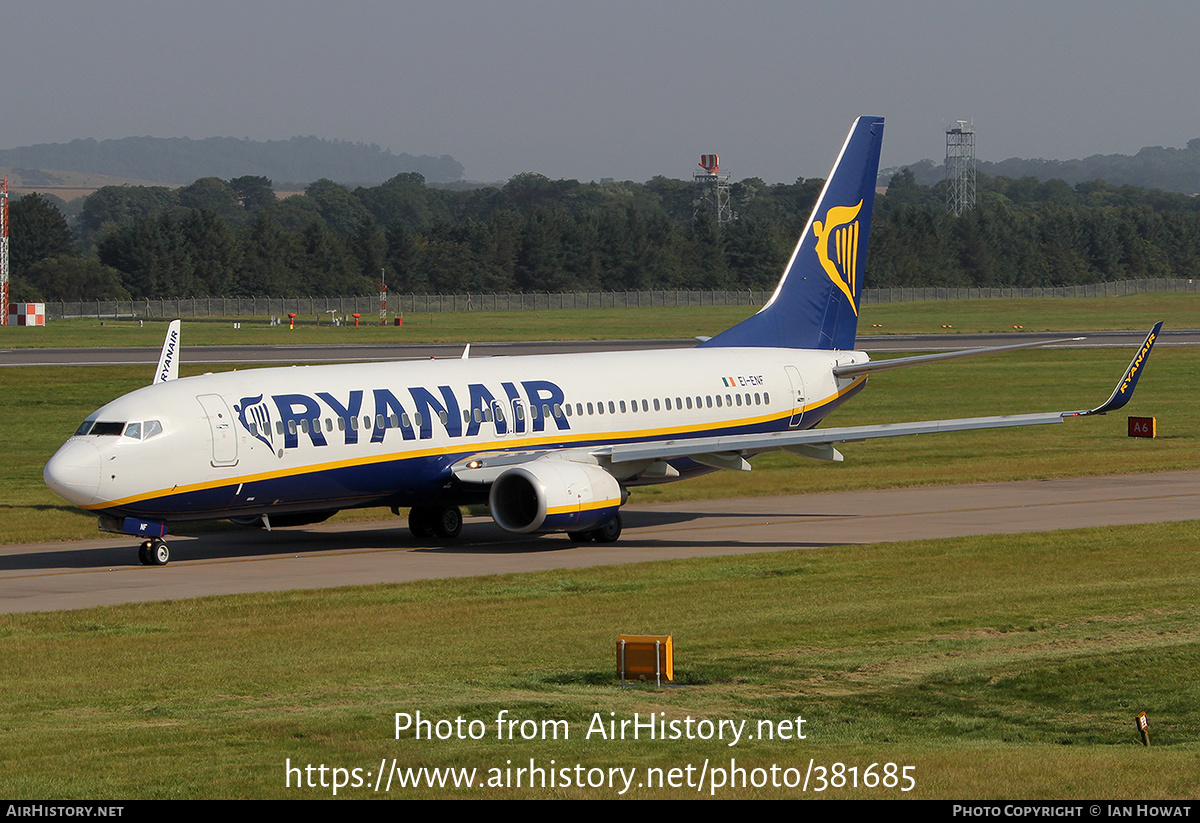 Aircraft Photo of EI-ENF | Boeing 737-8AS | Ryanair | AirHistory.net #381685