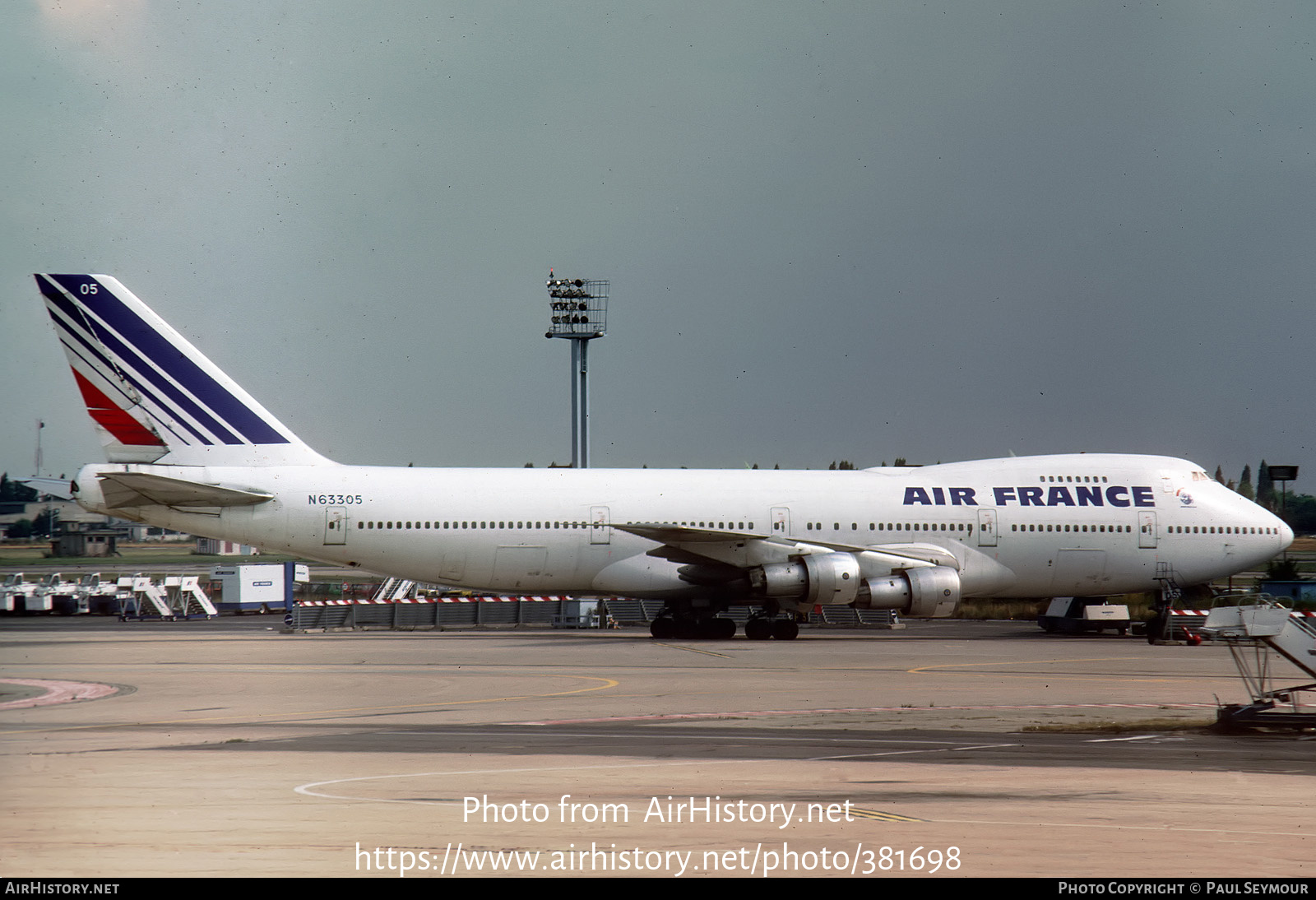 Aircraft Photo of N63305 | Boeing 747-128 | Air France | AirHistory.net #381698