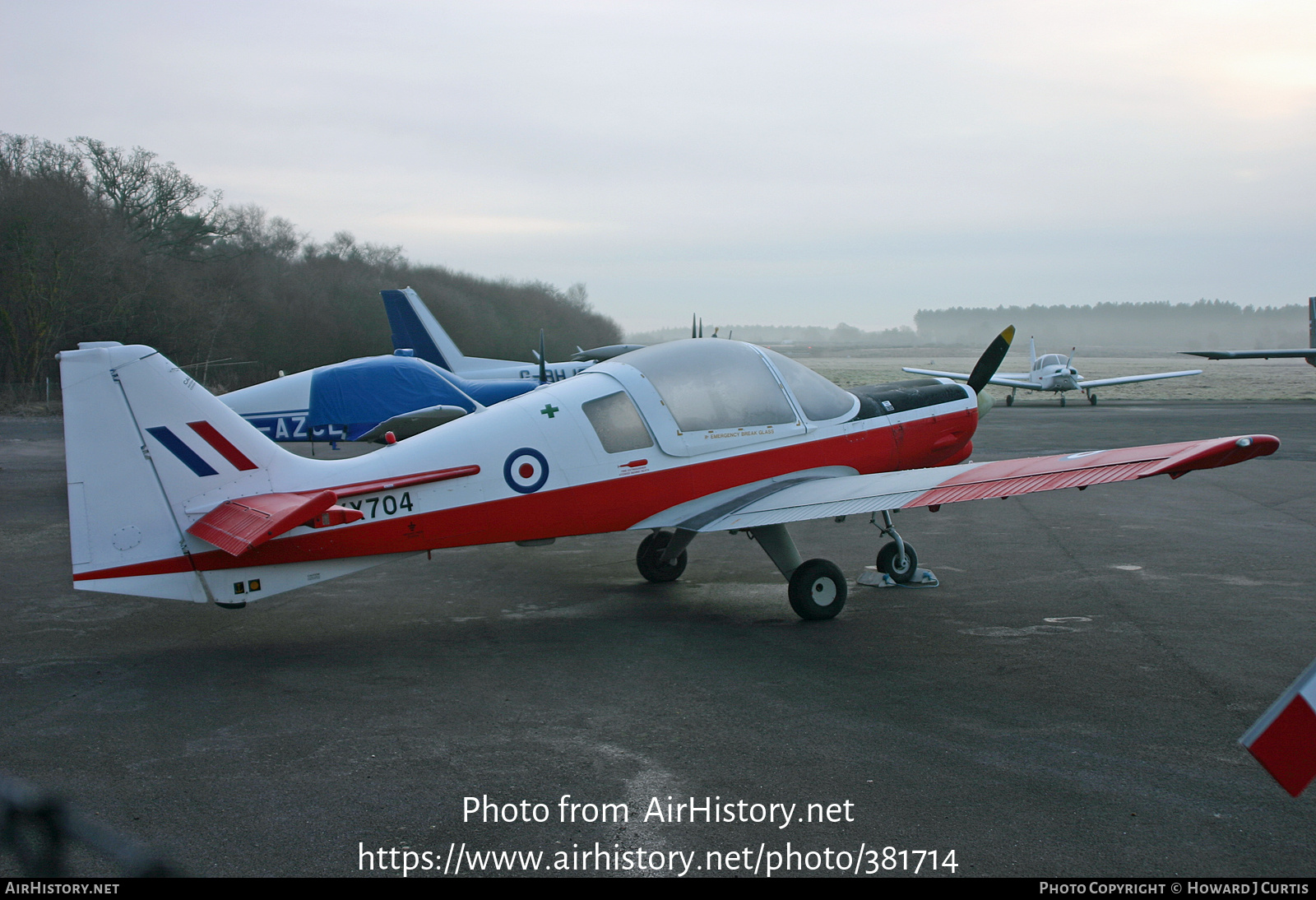 Aircraft Photo of G-BCUV / XX704 | Scottish Aviation Bulldog 120/122 | UK - Air Force | AirHistory.net #381714