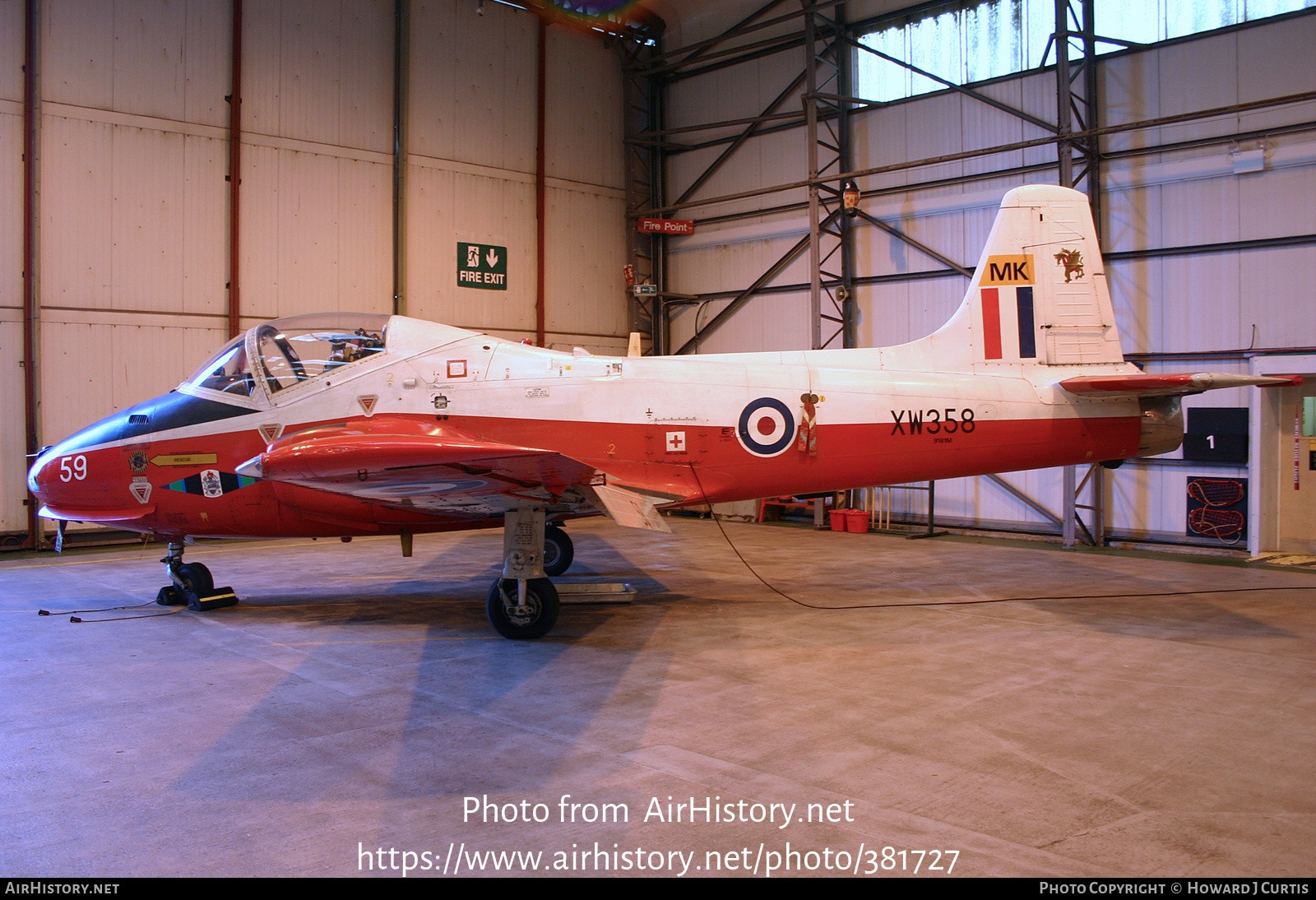 Aircraft Photo of XW358 | BAC 84 Jet Provost T5A | UK - Air Force | AirHistory.net #381727