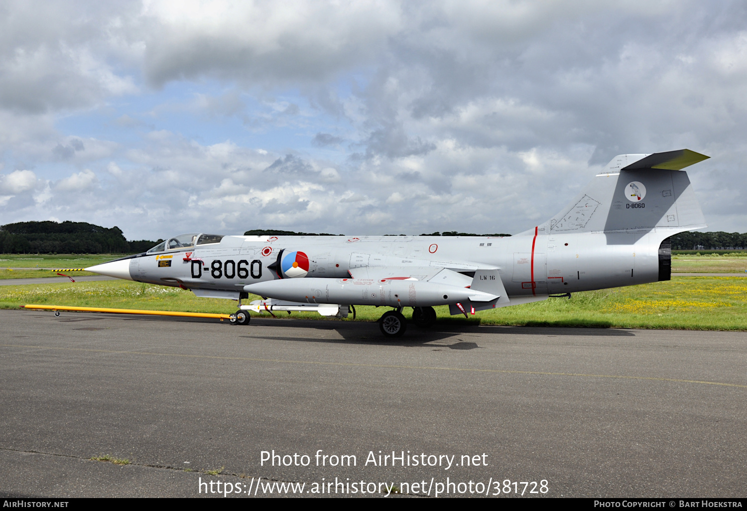 Aircraft Photo of D-8060 | Lockheed F-104G Starfighter | Netherlands - Air Force | AirHistory.net #381728