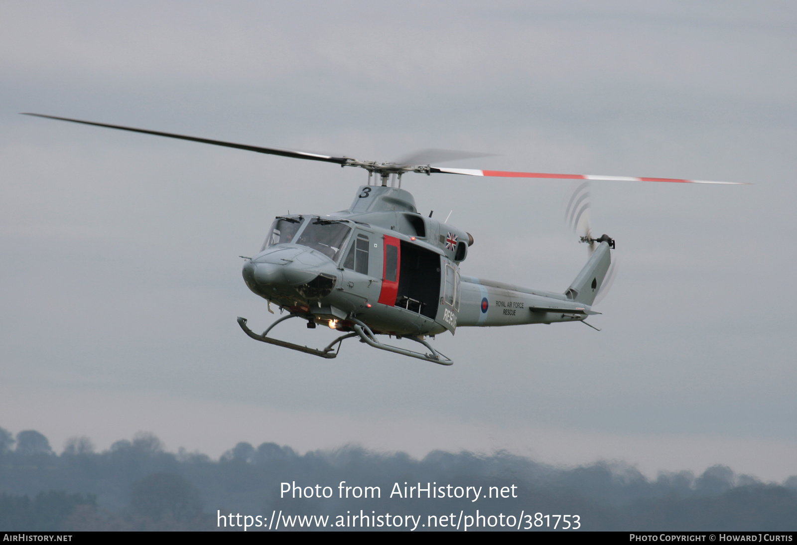 Aircraft Photo of ZJ703 | Bell 412EP Griffin HAR2 | UK - Air Force | AirHistory.net #381753