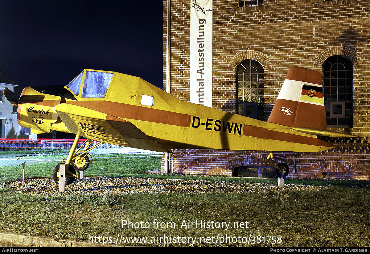 Aircraft Photo of D-ESWN | Let Z-37A Cmelak | Interflug | AirHistory.net #381758