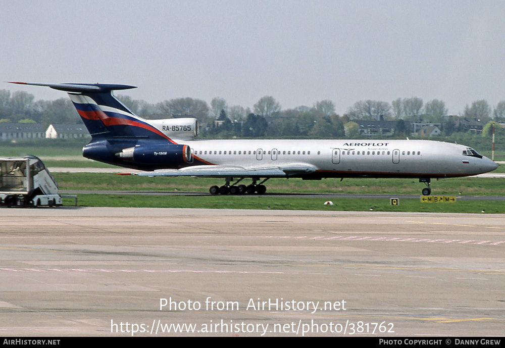 Aircraft Photo of RA-85765 | Tupolev Tu-154M | Aeroflot - Russian Airlines | AirHistory.net #381762