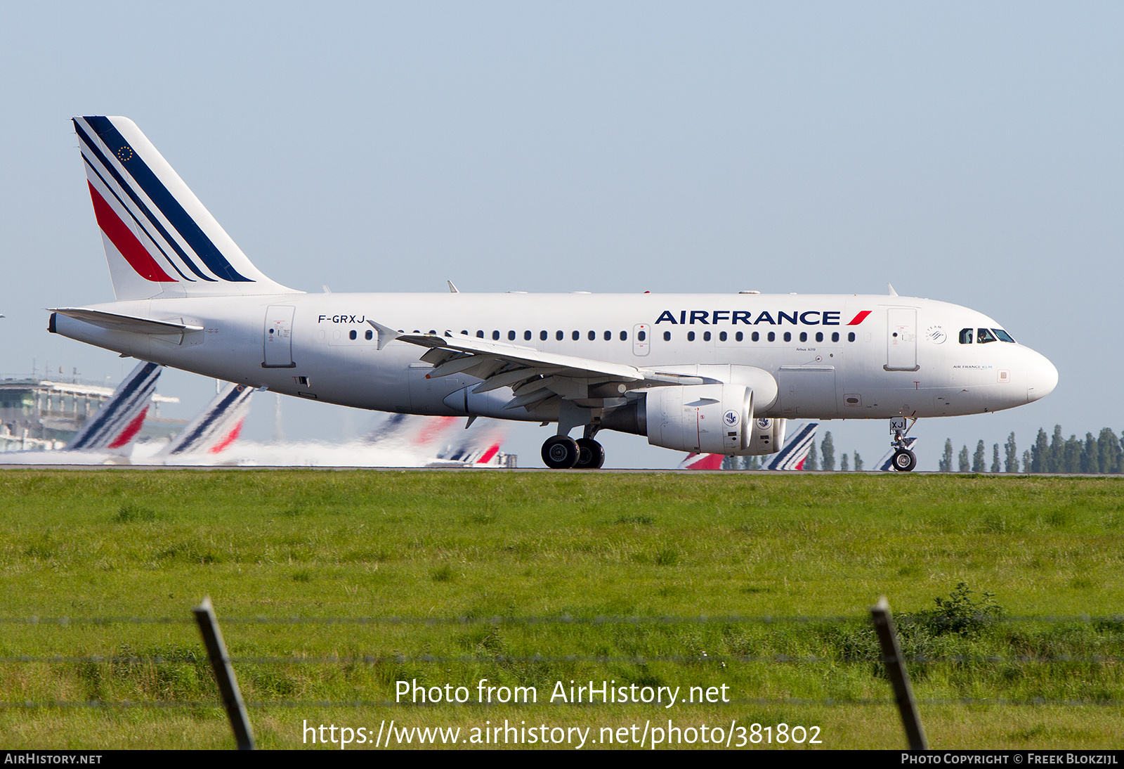 Aircraft Photo of F-GRXJ | Airbus A319-115LR | Air France | AirHistory.net #381802