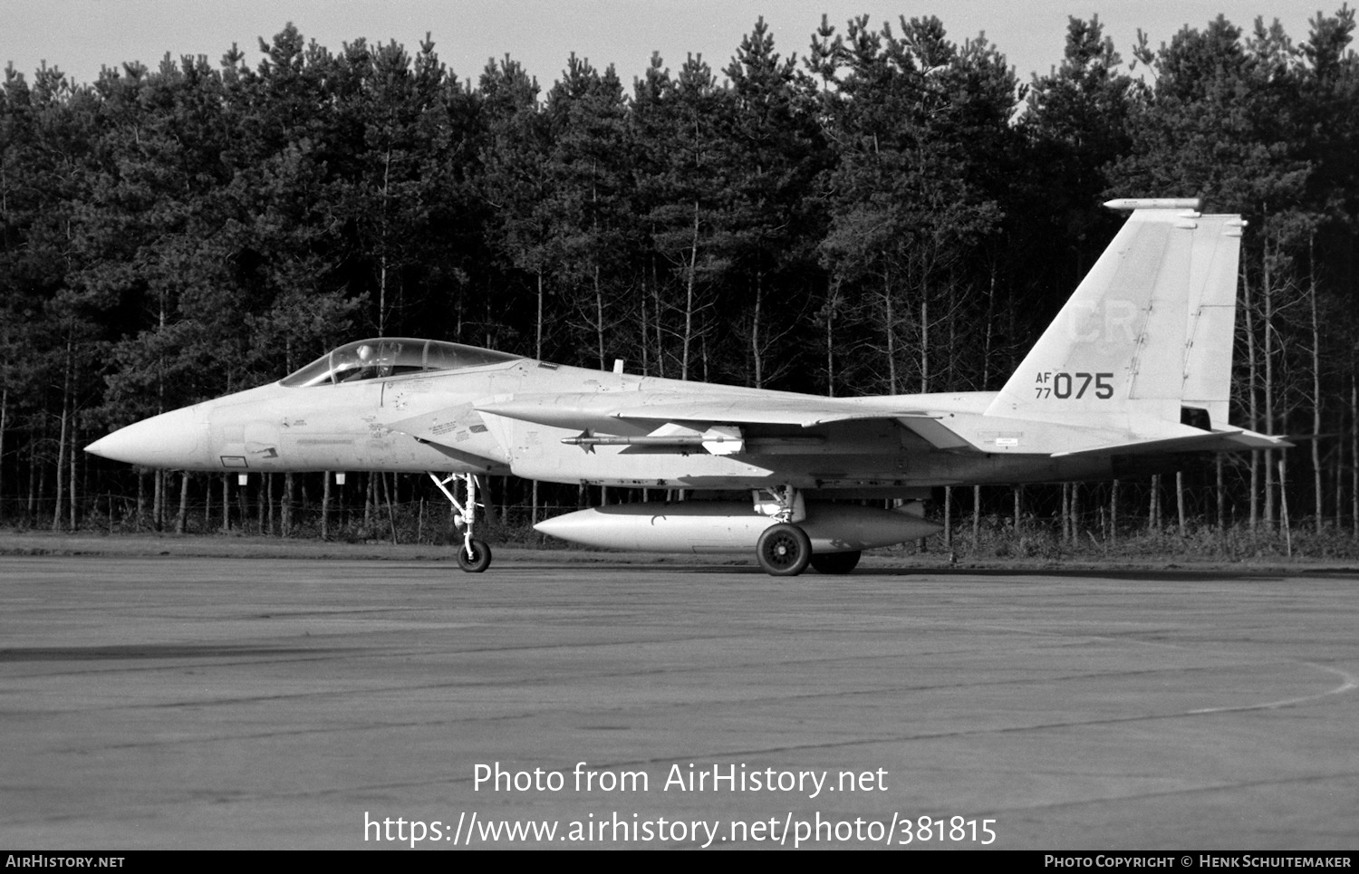 Aircraft Photo of 77-0075 / AF77-075 | McDonnell Douglas F-15A Eagle | USA - Air Force | AirHistory.net #381815