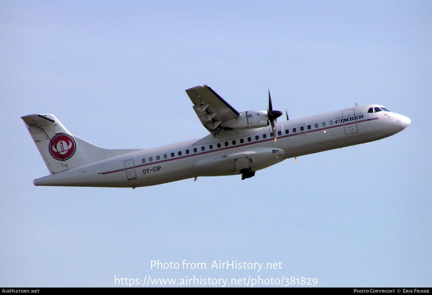 Aircraft Photo of OY-CIP | ATR ATR-72-211 | Cimber Air | AirHistory.net #381829