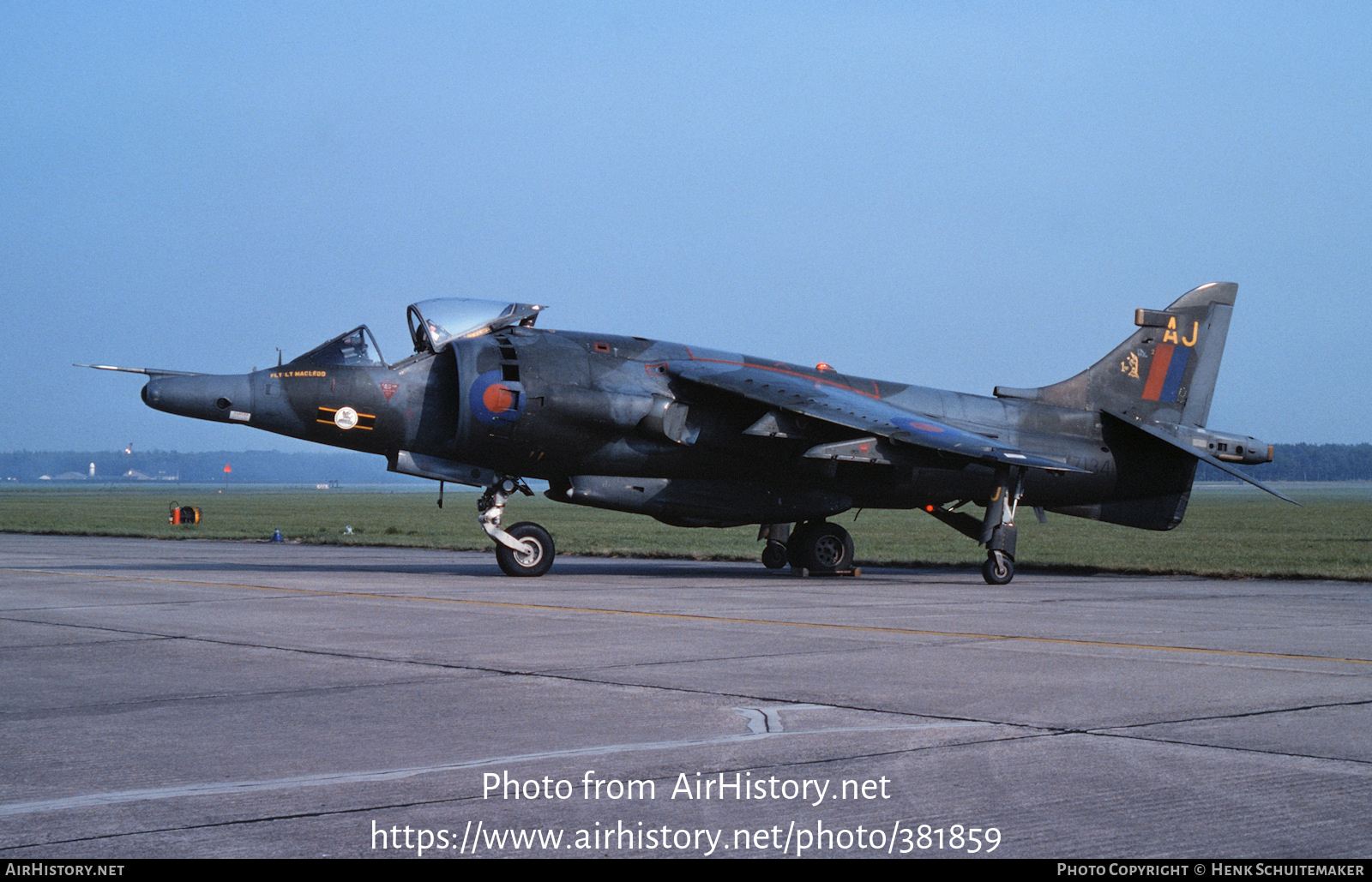 Aircraft Photo of XZ134 | Hawker Siddeley Harrier GR3 | UK - Air Force | AirHistory.net #381859