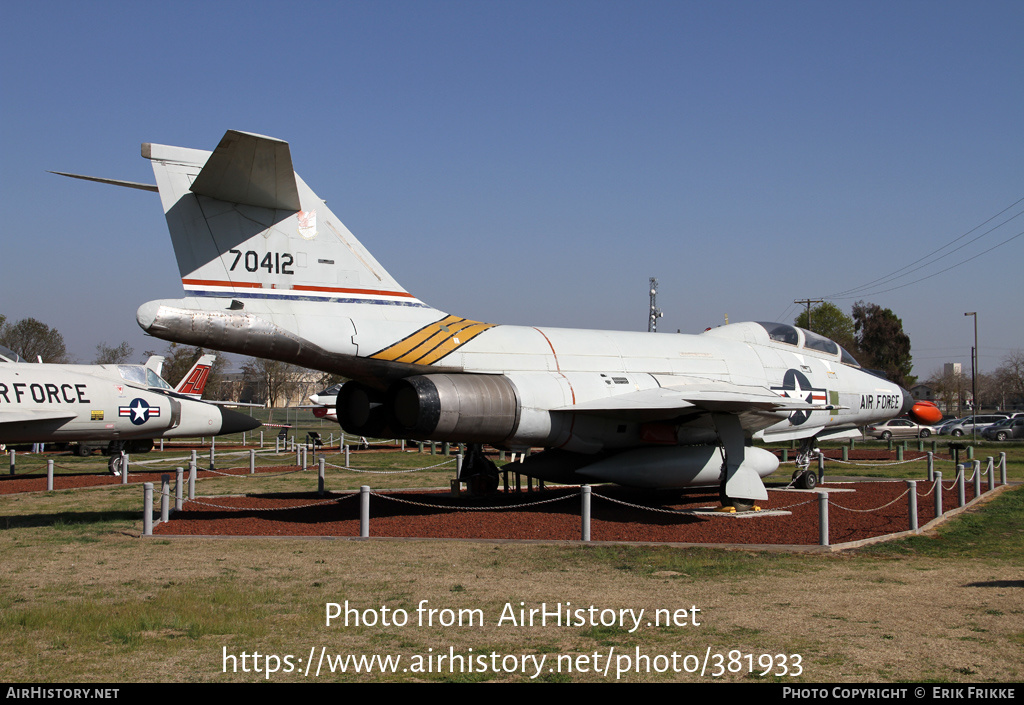 Aircraft Photo of 57-412 / 70412 | McDonnell F-101B Voodoo | USA - Air Force | AirHistory.net #381933