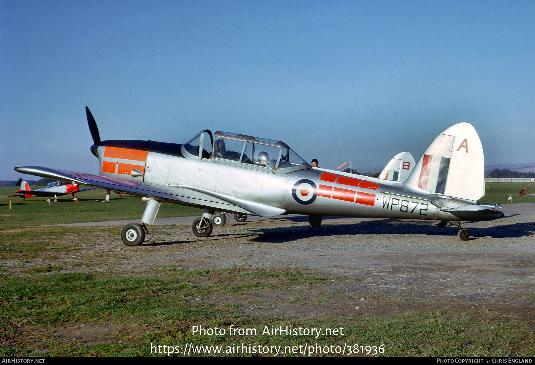 Aircraft Photo of WP872 | De Havilland DHC-1 Chipmunk T10 | UK - Air Force | AirHistory.net #381936