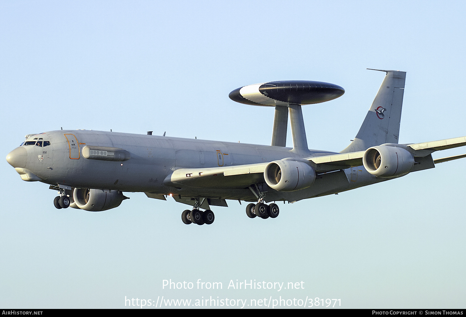 Aircraft Photo of 202 | Boeing E-3F Sentry | France - Air Force | AirHistory.net #381971