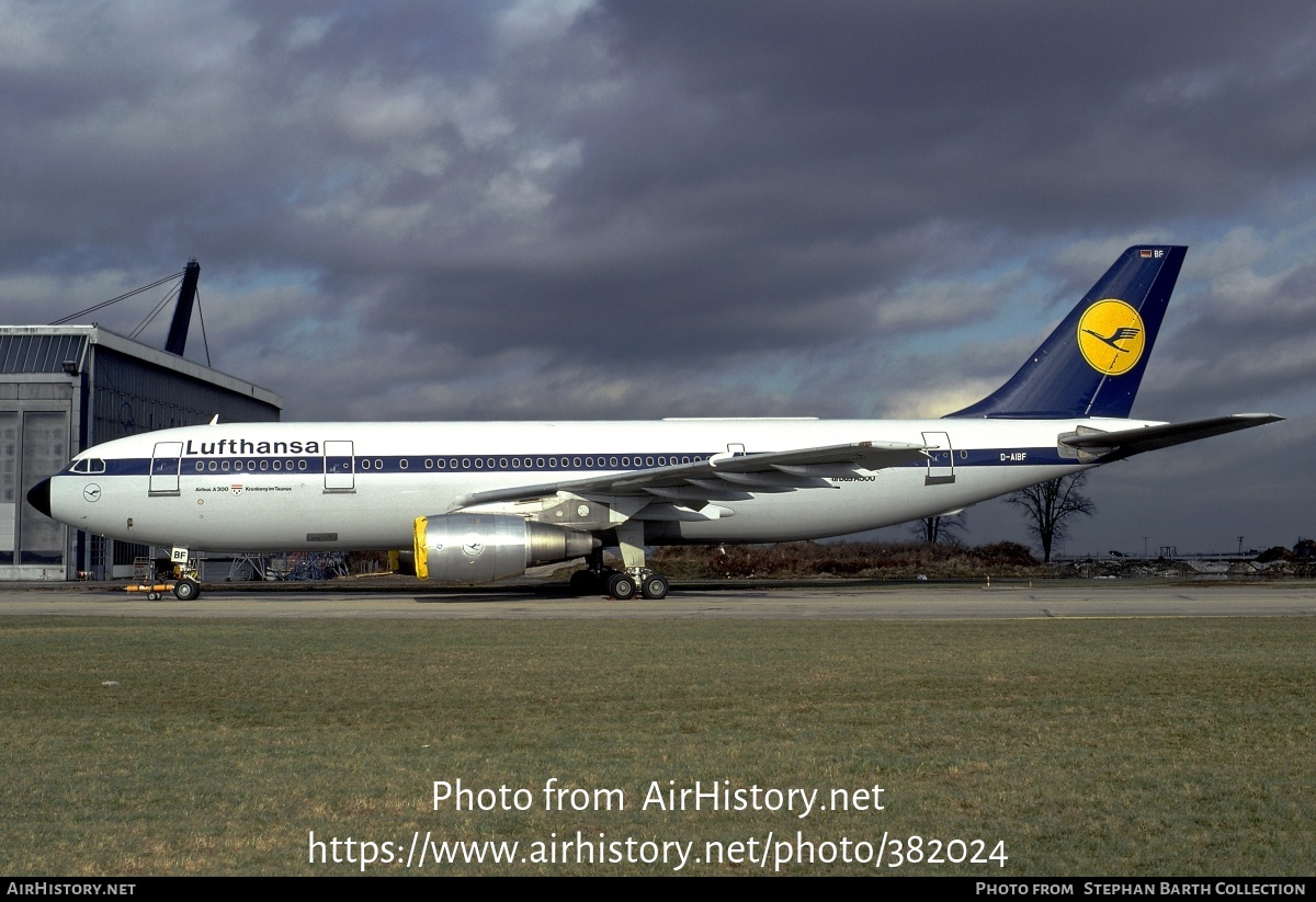 Aircraft Photo of D-AIBF | Airbus A300B4-203 | Lufthansa | AirHistory.net #382024