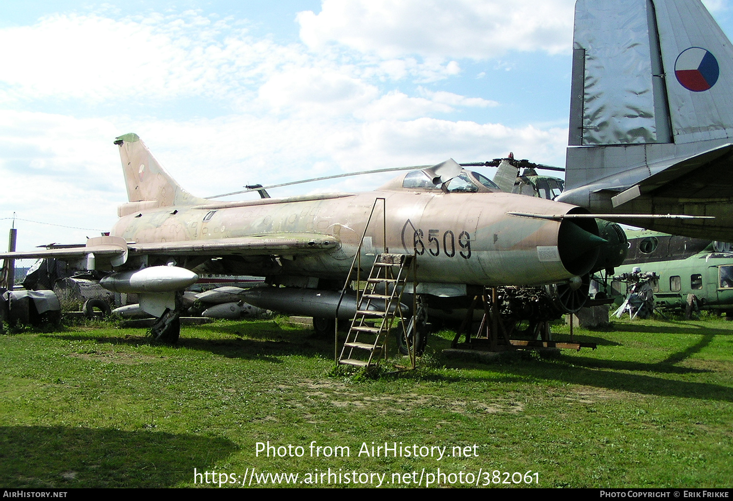 Aircraft Photo of 6509 | Sukhoi Su-7BKL | Czechoslovakia - Air Force | AirHistory.net #382061