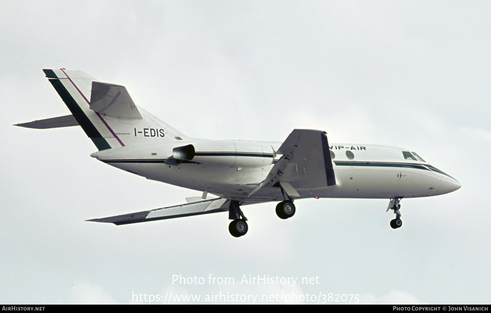 Aircraft Photo of I-EDIS | Dassault Falcon 20E | Vip-Air | AirHistory.net #382075