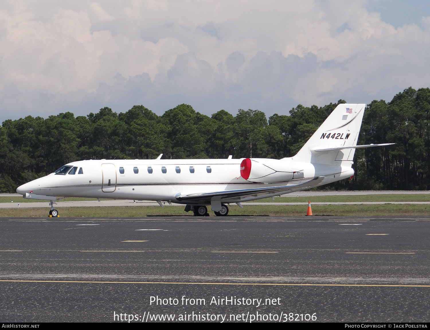 Aircraft Photo of N442LW | Cessna 680 Citation Sovereign+ | AirHistory.net #382106