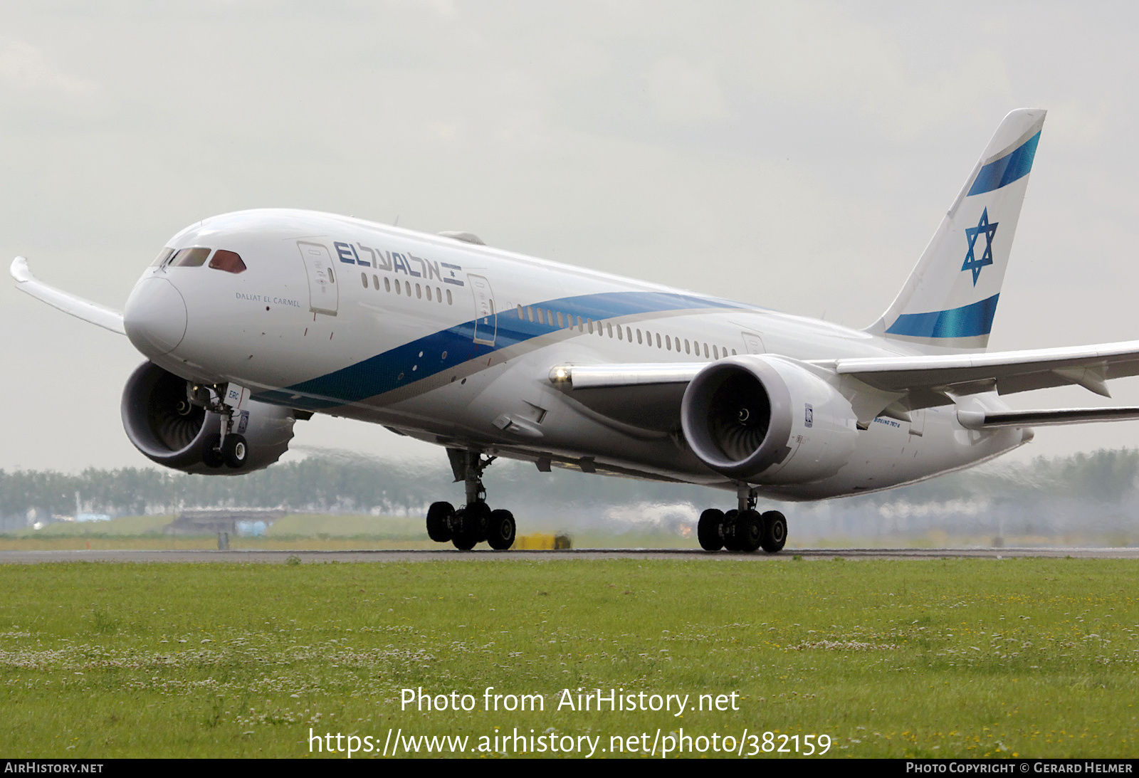 Aircraft Photo of 4X-ERC | Boeing 787-8 Dreamliner | El Al Israel Airlines | AirHistory.net #382159