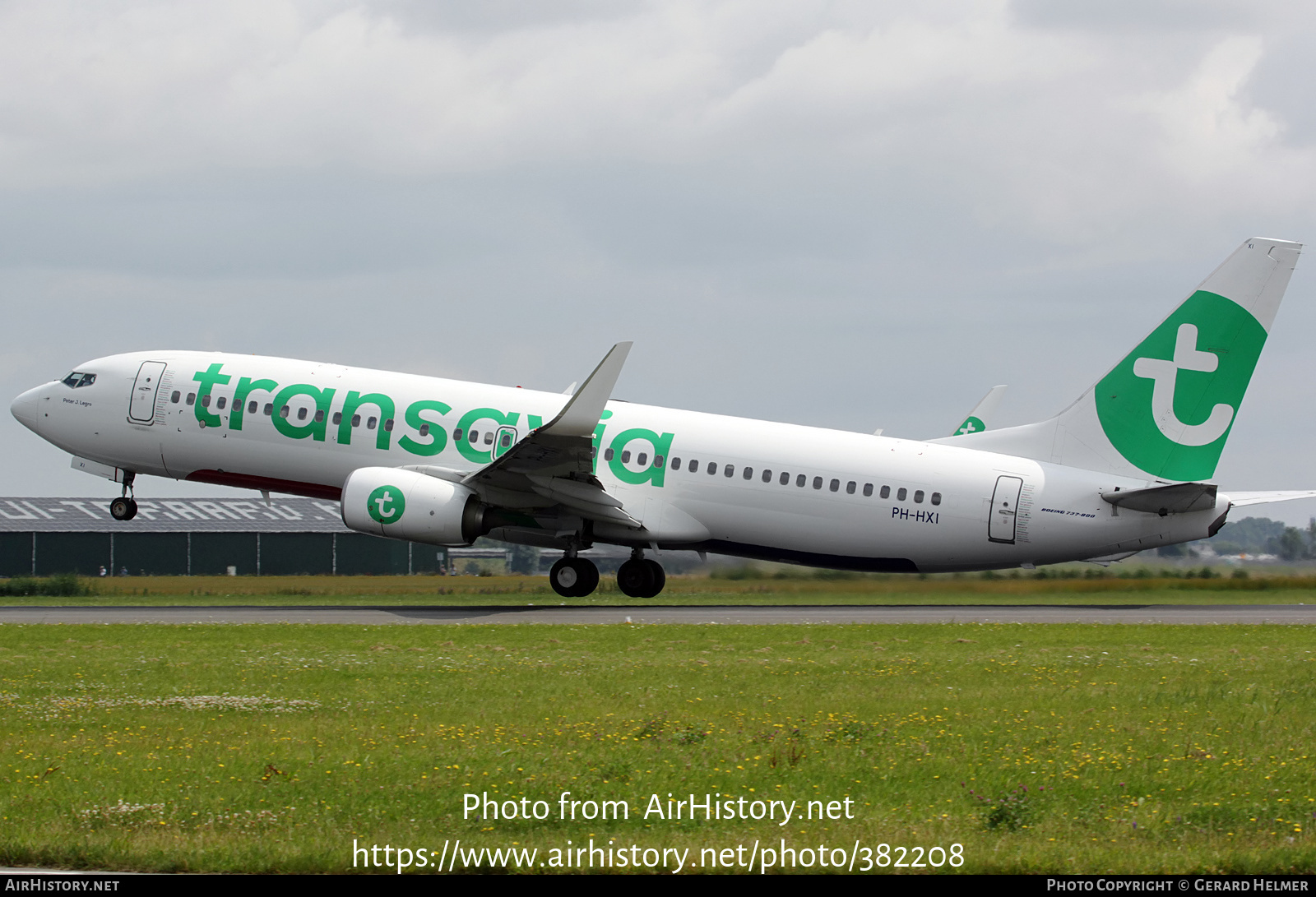 Aircraft Photo of PH-HXI | Boeing 737-800 | Transavia | AirHistory.net #382208