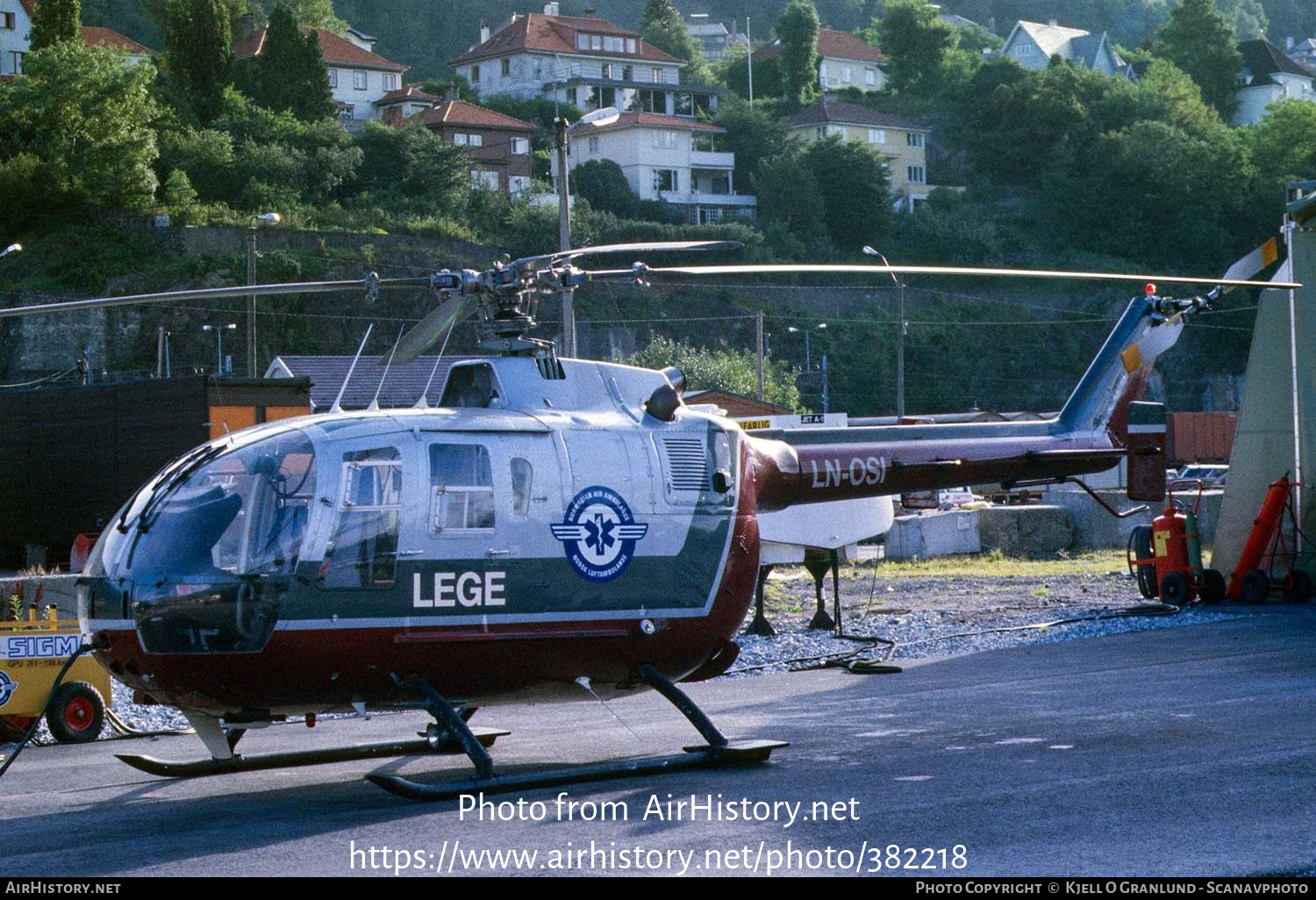 Aircraft Photo of LN-OSI | MBB BO-105CBS | Norsk Luftambulanse | AirHistory.net #382218