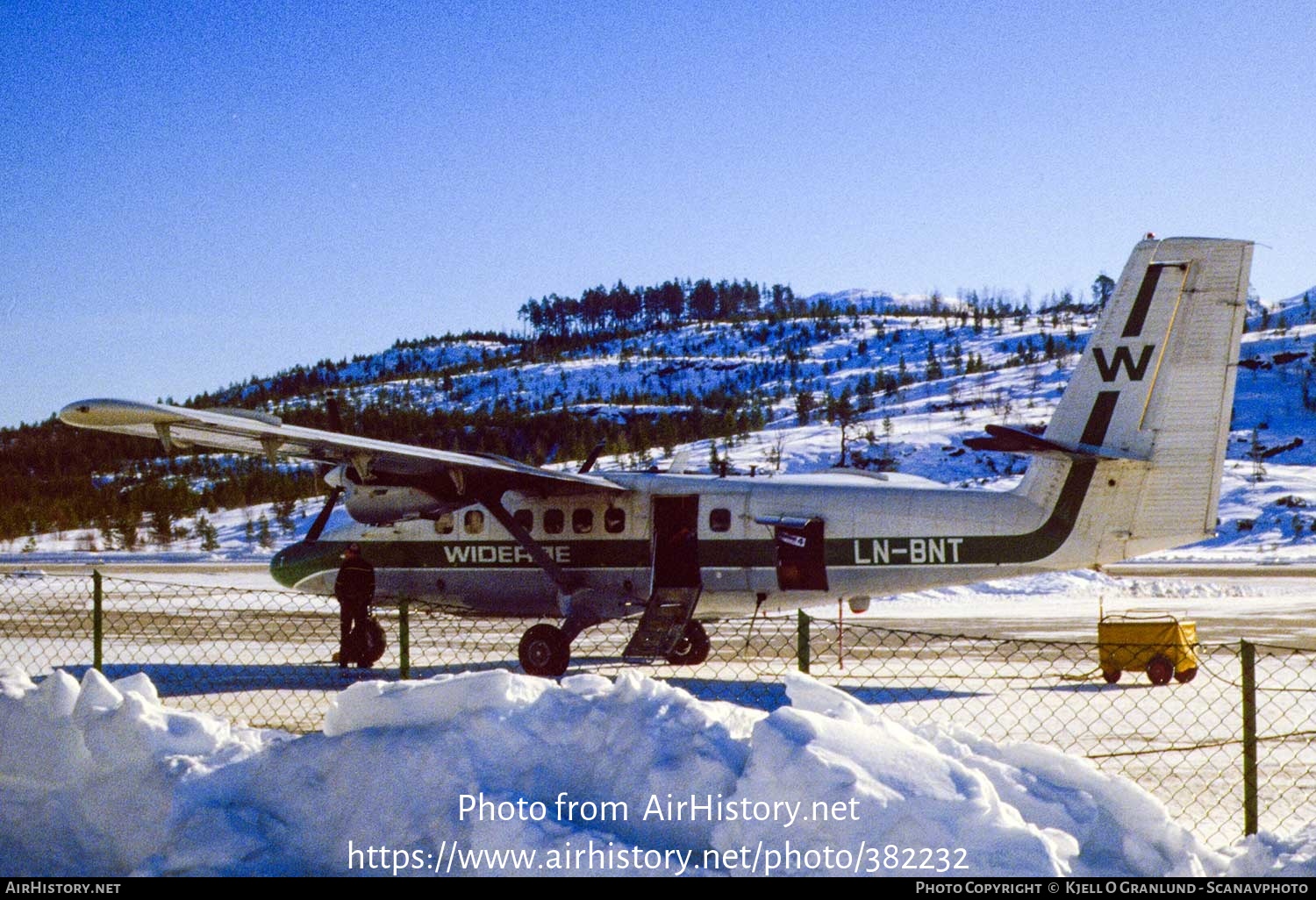 Aircraft Photo of LN-BNT | De Havilland Canada DHC-6-300 Twin Otter | Widerøe | AirHistory.net #382232