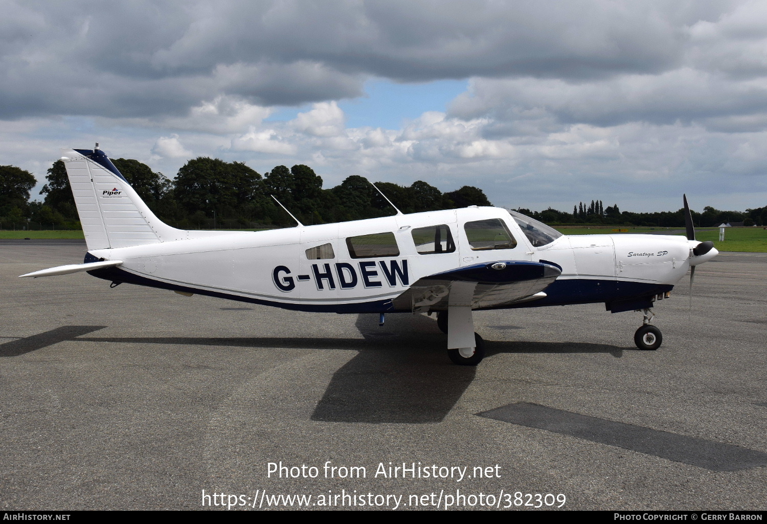 Aircraft Photo of G-HDEW | Piper PA-32R-301 Saratoga SP | AirHistory.net #382309