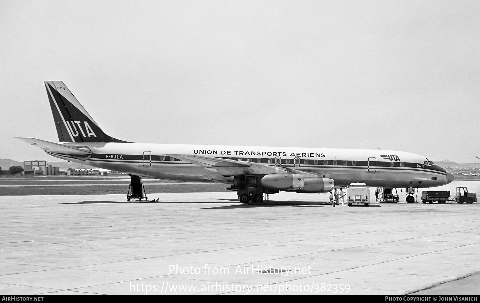 Aircraft Photo of F-BJLA | Douglas DC-8-32 | UTA - Union de Transports Aériens | AirHistory.net #382359