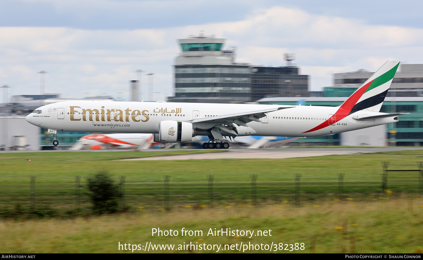 Aircraft Photo of A6-EQG | Boeing 777-300/ER | Emirates | AirHistory.net #382388