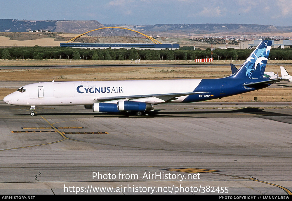 Aircraft Photo of EC-EMD | McDonnell Douglas DC-8-62(F) | Cygnus Air | AirHistory.net #382455