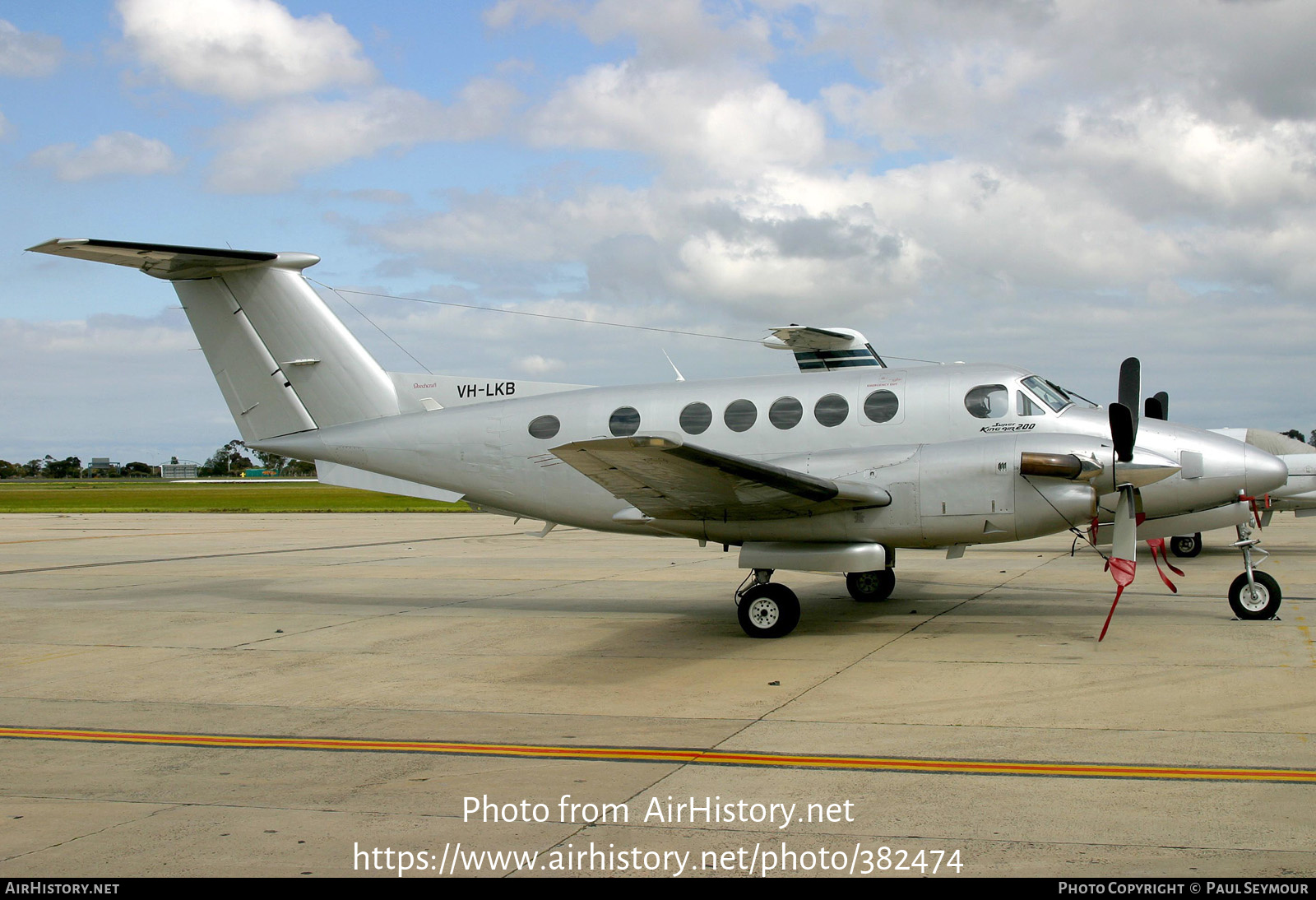 Aircraft Photo of VH-LKB | Beech 200 Super King Air | AirHistory.net #382474