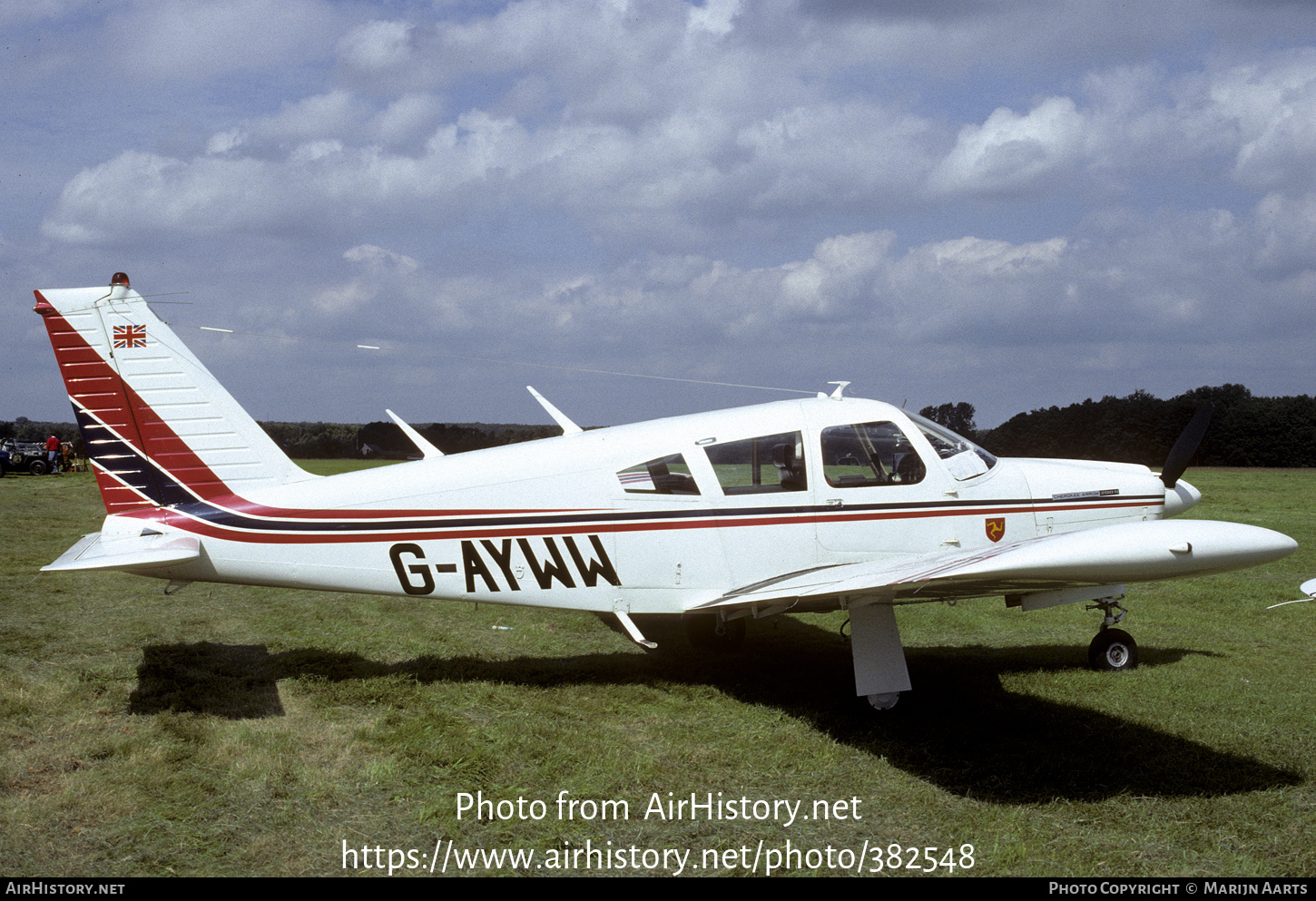 Aircraft Photo of G-AYWW | Piper PA-28R-200 Cherokee Arrow B | AirHistory.net #382548