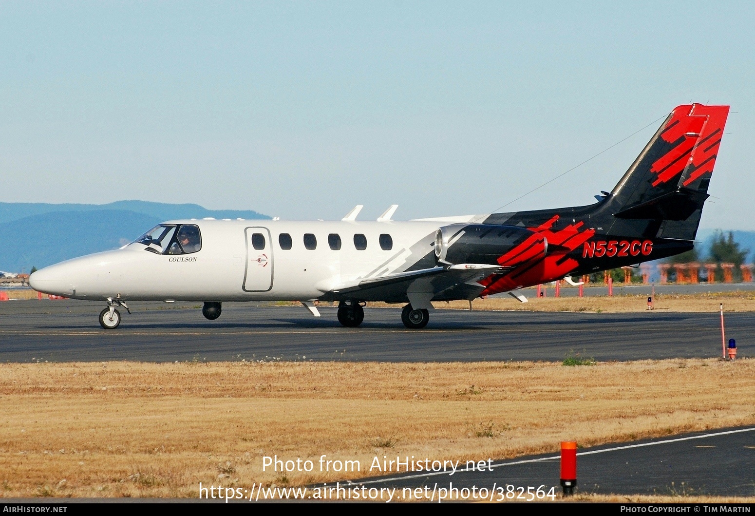 Aircraft Photo of N552CG | Cessna 550 Citation II | Coulson Group | AirHistory.net #382564