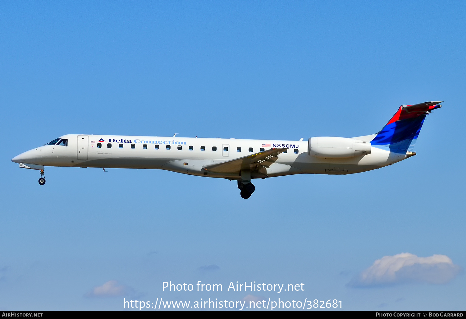 Aircraft Photo of N850MJ | Embraer ERJ-145LR (EMB-145LR) | Delta Connection | AirHistory.net #382681