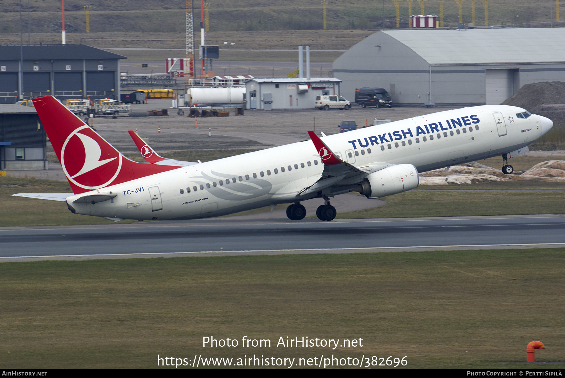 Aircraft Photo of TC-JVI | Boeing 737-8F2 | Turkish Airlines | AirHistory.net #382696