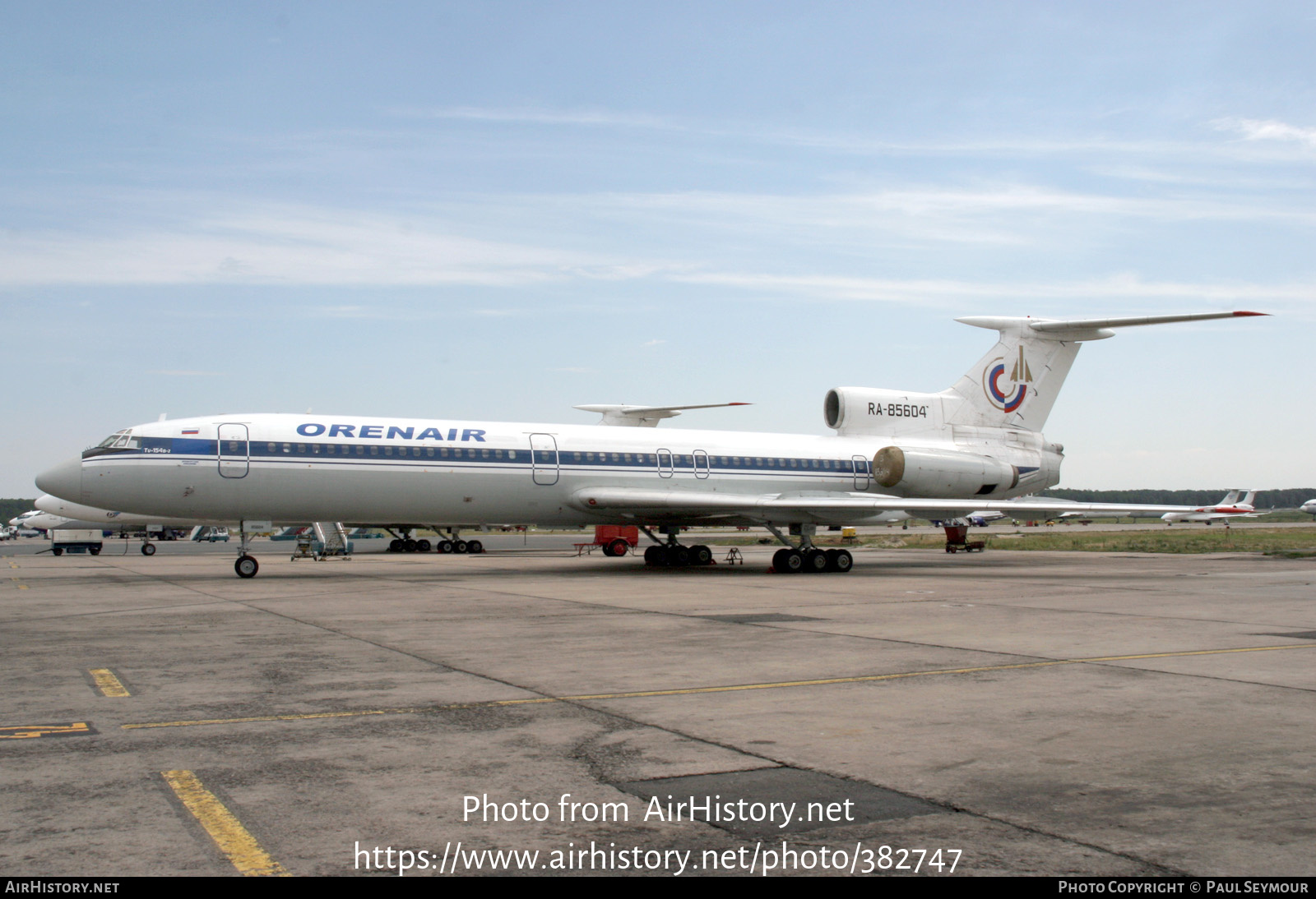 Aircraft Photo of RA-85604 | Tupolev Tu-154B-2 | Orenair | AirHistory.net #382747