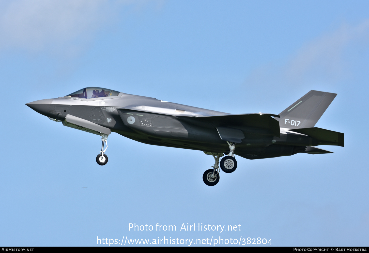 Aircraft Photo of F-017 | Lockheed Martin F-35A Lightning II | Netherlands - Air Force | AirHistory.net #382804