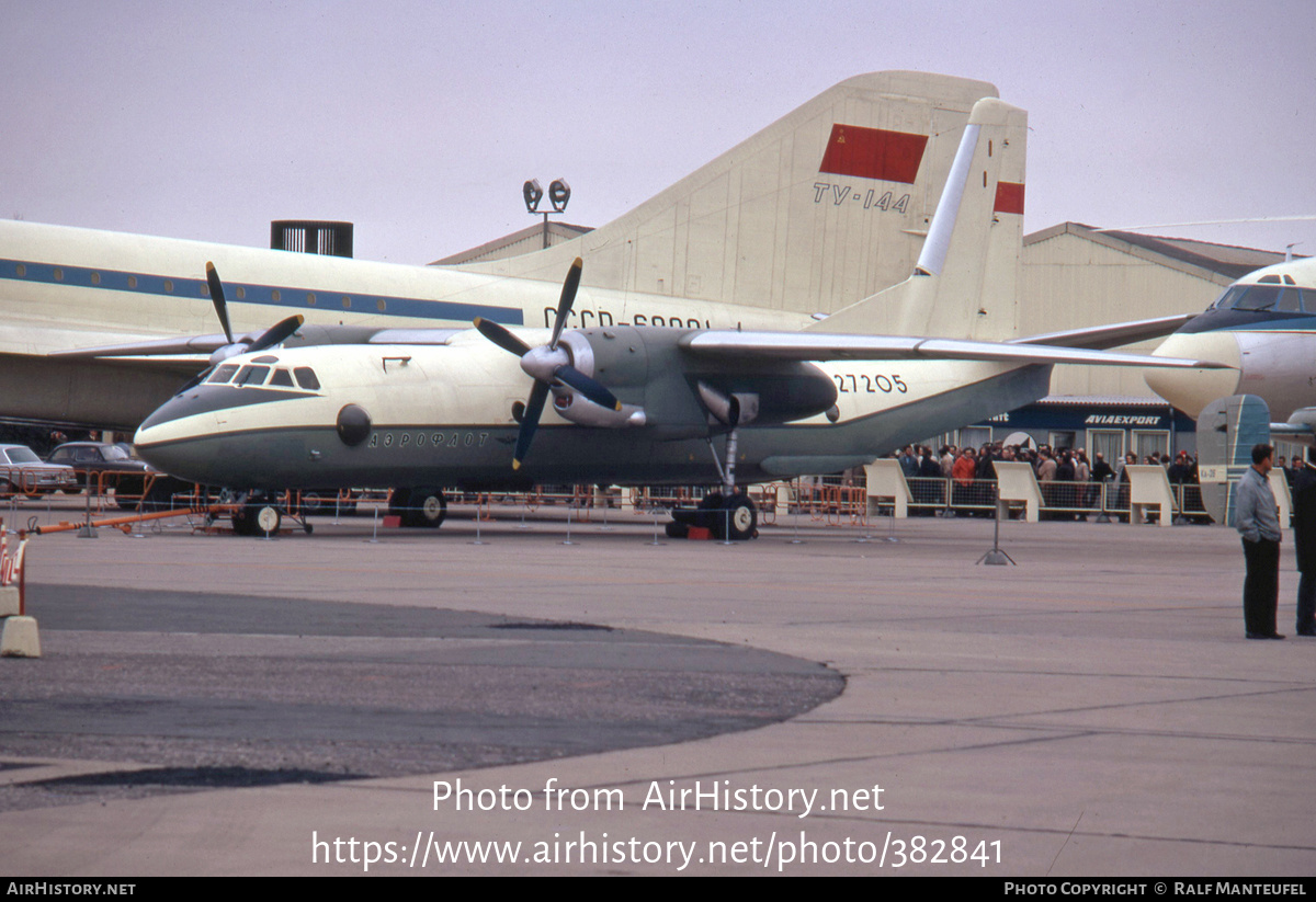 Aircraft Photo of CCCP-27205 | Antonov An-26 | Aeroflot | AirHistory.net #382841