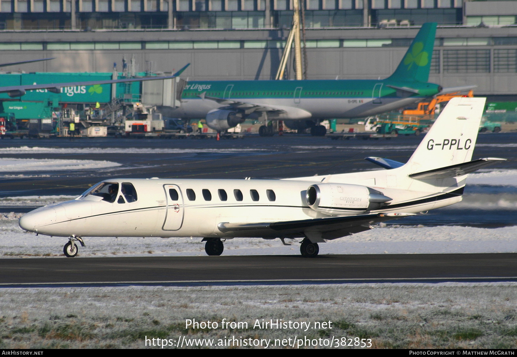 Aircraft Photo of G-PPLC | Cessna 560 Citation V | AirHistory.net #382853