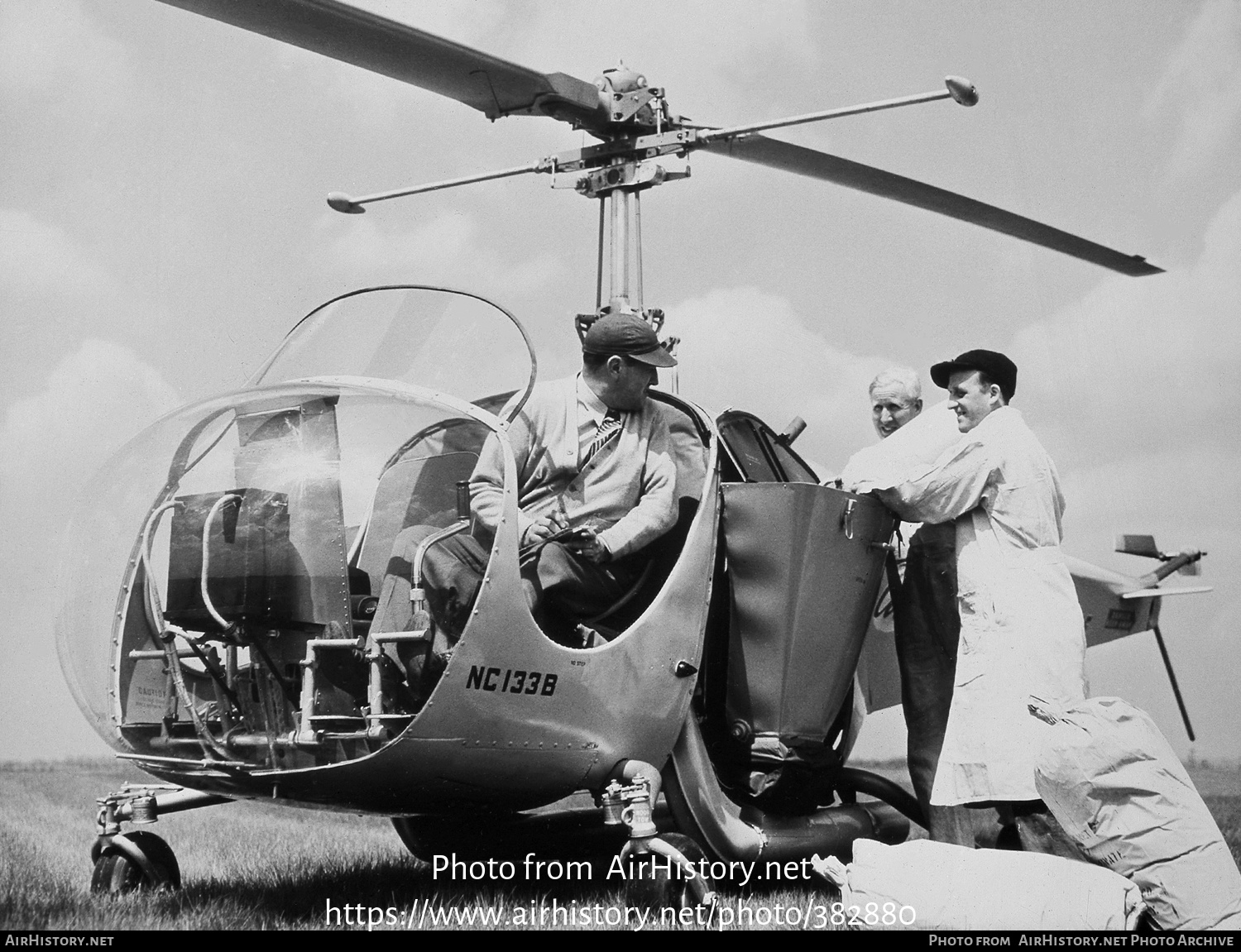 Aircraft Photo of NC133B | Bell 47B-3 | AirHistory.net #382880