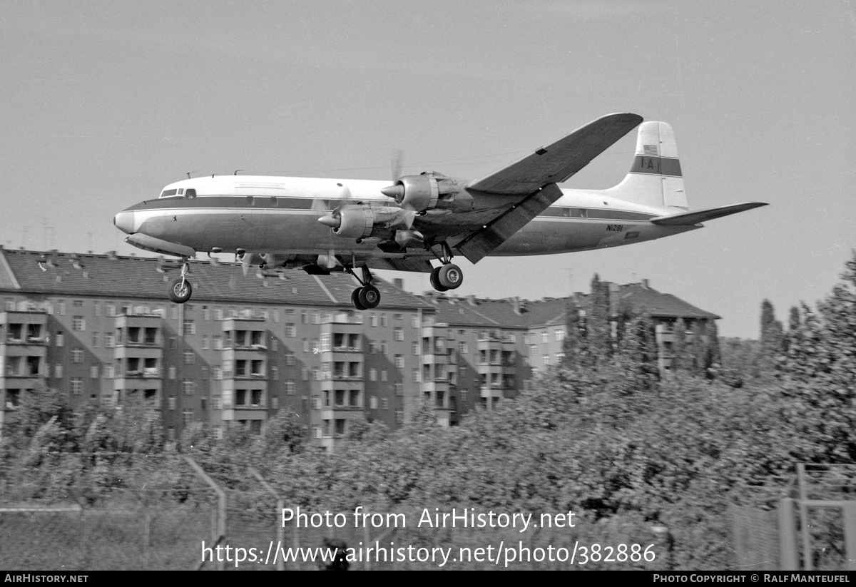 Aircraft Photo of N1281 | Douglas DC-6A | International Airlines Inc. - IAI | AirHistory.net #382886