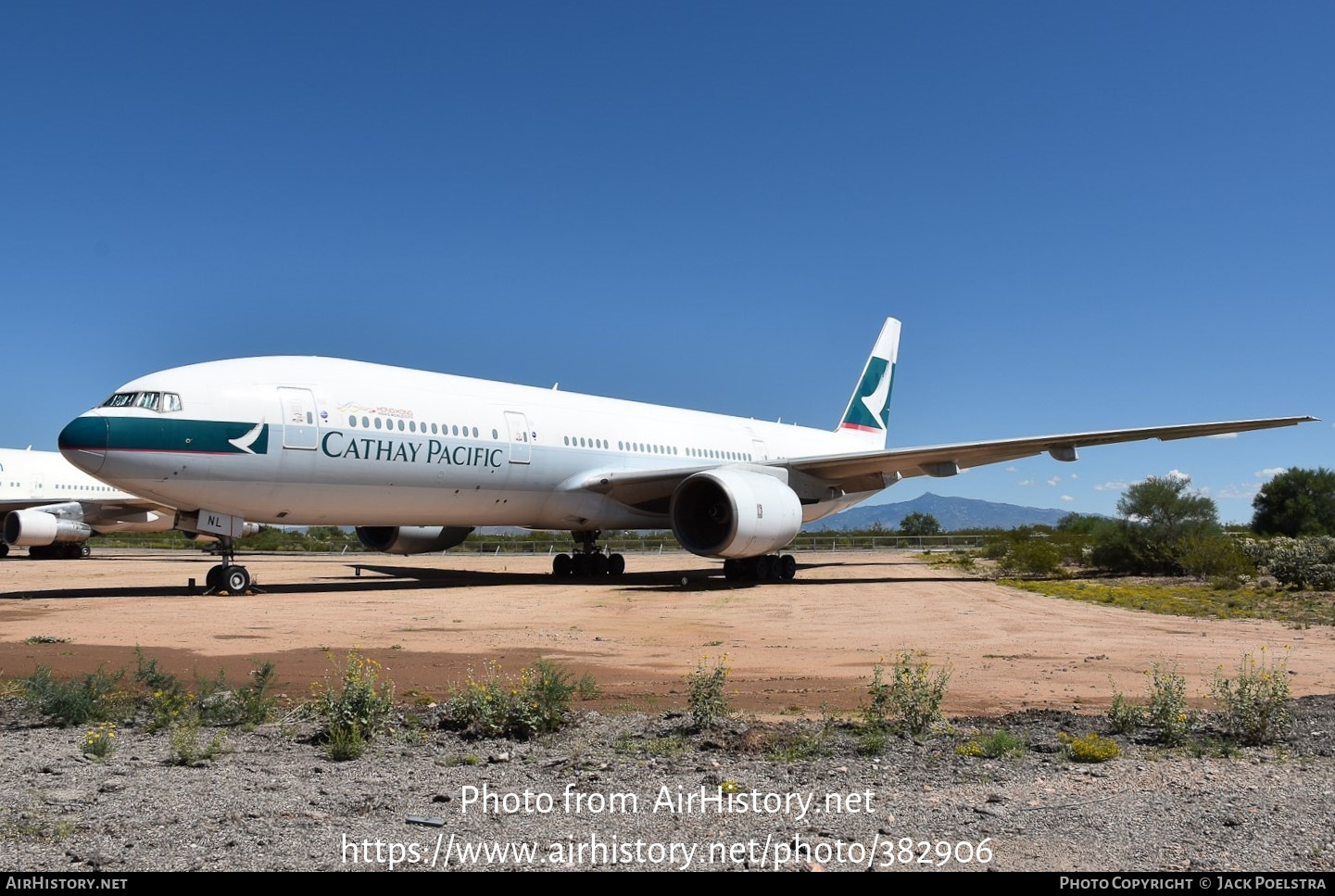 Aircraft Photo of B-HNL | Boeing 777-267 | Cathay Pacific Airways | AirHistory.net #382906